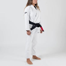 Cargar imagen en el visor de la galería, Kimono BJJ (Gi) Maeda Red Label 3.0 blanco para mujer - CINTURÓN BLANCO INCLUIDO
