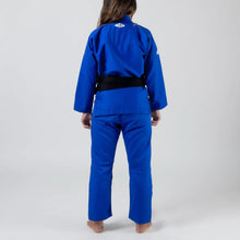 Cargar imagen en el visor de la galería, Kimono BJJ (Gi) Maeda Red Label 3.0 azul para mujer - CINTURÓN BLANCO INCLUIDO
