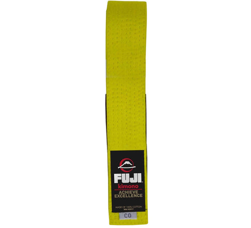 Cinturones BJJ Fuji Niños - Amarillo
