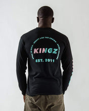 Load image into Gallery viewer, Kingz Kringz T-shirt L/S- Black
