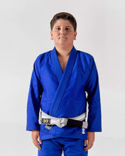 Load image into Gallery viewer, Kimono BJJ (Gi) Kingz Kid´s The One Azul con cinturón blanco
