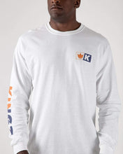 Load image into Gallery viewer, Kingz Krown T-shirt L/S- White
