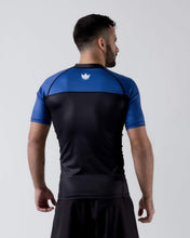 Load image into Gallery viewer, Rashguard Kingz Ranked Performance Short Sleeve - Blue
