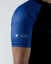 Load image into Gallery viewer, Rashguard Kingz Ranked Performance Short Sleeve - Blue
