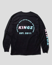 Load image into Gallery viewer, Kingz Kringz T-shirt L/S- Black
