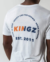 Load image into Gallery viewer, T-Shirt Kingz Krown S/S- White
