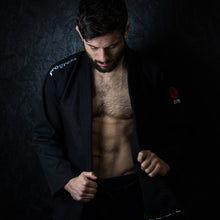 Load image into Gallery viewer, Kimono BJJ (GI) Progress The Temple- Black Edition
