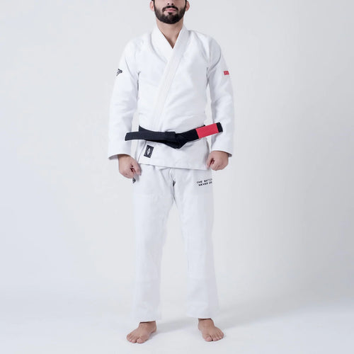 Kimono BJJ (GI) Maeda Red Label 3.0 Branco - Cinturão Branca incluída