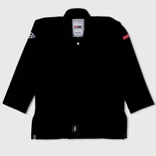 Carregar imagem no visualizador da galeria, Kimono BJJ (Gi) Maeda Red Label 3.0 negro para mujer - CINTURÓN BLANCO INCLUIDO
