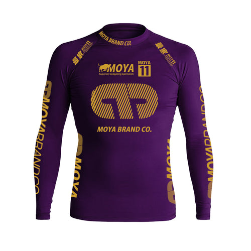 Rashguard Team Moya 21 Manches longues - Purple