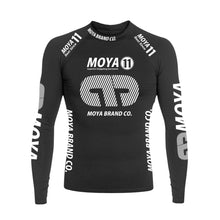 Load image into Gallery viewer, Rashguard Team Moya 22 Long Manga - Black
