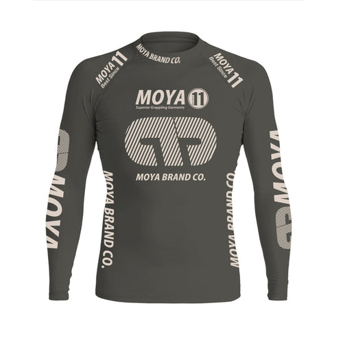 Rashguard Team Moya 22 Long Sleeve - Brown