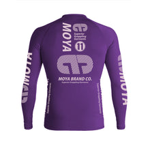 Charger l&#39;image dans la galerie, Rashguard Team Moya 22 Long Manga - Purple
