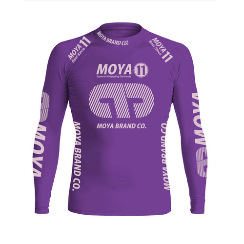 Rashguard Team Moya 22 Long Sleeve - Purple