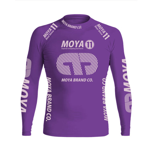 Rashguard Team Moya 22 Long Sleeve - Purple