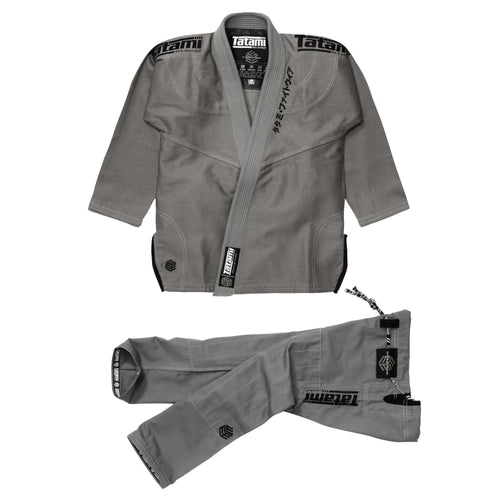 Kimono BJJ (GI) Tatami Black Label-Black in Grau