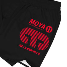 Carregar imagem no visualizador da galeria, Equipe Moya 22 shorts de treinamento- preto vermelho
