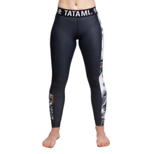 Load image into Gallery viewer, Tatami Ladies Tropic Grappling Spats- Black
