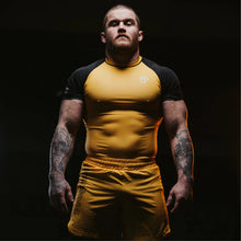 Charger l&#39;image dans la galerie, Profil de progression Rashguard - or jaune
