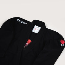 Load image into Gallery viewer, Kimono BJJ (GI) Progress The Temple- Black Edition
