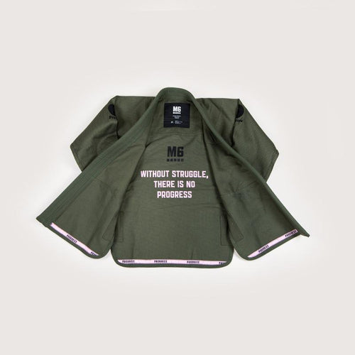 Kimono BJJ (Gi) Progress Ladies M6 Mark 5- Verde Bosque