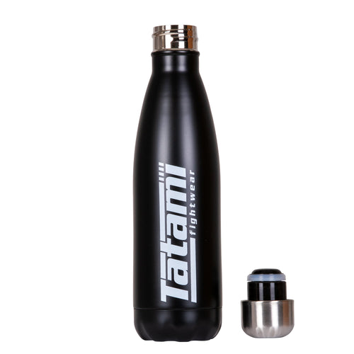 Frasco de Agua- Negro con logo blanco