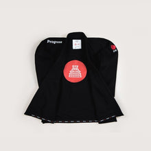 Load image into Gallery viewer, Kimono BJJ (GI) Progress The Temple- Black Edition
