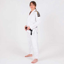 Lade das Bild in den Galerie-Viewer, Kimono BJJ (GI) Tatami Damen Nova Absolutes White - White Belt enthalten
