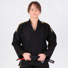 Load image into Gallery viewer, Kimono BJJ (GI) Tatami Ladies Nova Absolute- Black - White belt included
