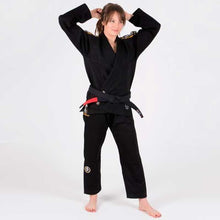 Carregar imagem no visualizador da galeria, Kimono BJJ (GI) Tatami Ladies Nova Absolute- Black - Cinturão Branco incluído

