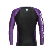 Carregar imagem no visualizador da galeria, 2022 Rashguard Moskova Training Top- Manga comprida- Preto Roxo
