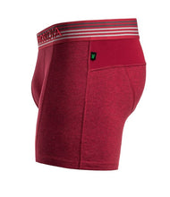 Charger l&#39;image dans la galerie, Boxer Moskova M2 Coton - Heather Bordeaux
