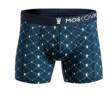 Carregar imagem no visualizador da galeria, Boxer Moskova M2S Poliamida - Marinha de Monograma
