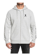 Carregar imagem no visualizador da galeria, Moskova Zip Hoodie- cinza-preto
