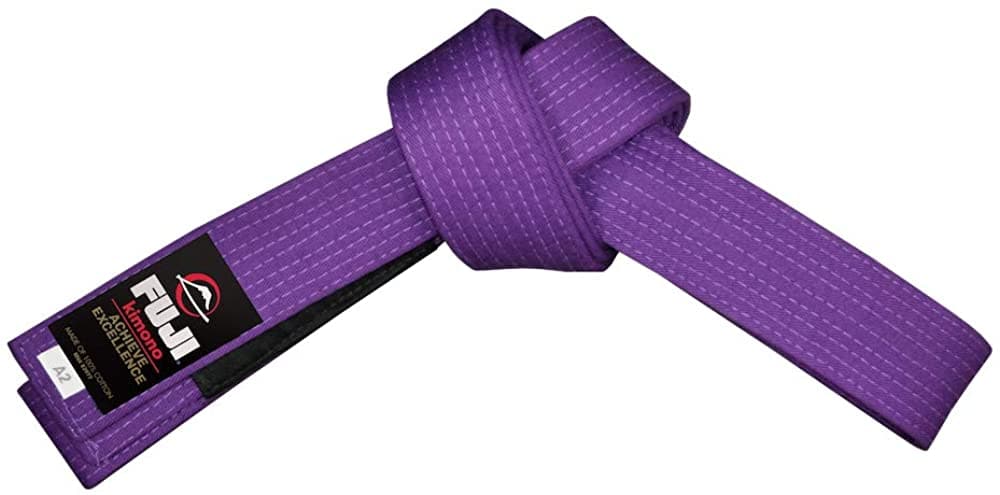 Cinturones Fuji BJJ Adulto - Morado - StockBJJ
