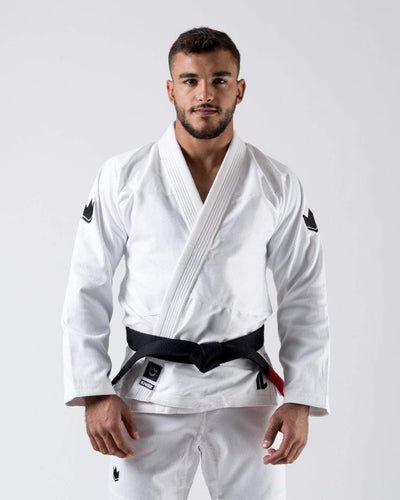 BJJ Gi - Kingz The One Kimono- White- WHITE BELT INCLUDED
