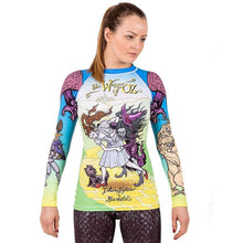 Load image into Gallery viewer, Rashguard Tatami Ladies Meerkatsu Whizzer of Oz
