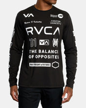 Load image into Gallery viewer, RVCA All Brand Long Sleeve T-Shirt- Black
