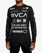Load image into Gallery viewer, RVCA All Brand Long Sleeve T-Shirt- Black
