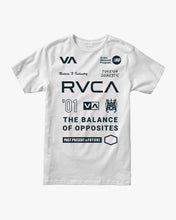 Load image into Gallery viewer, RVCA All Brand T-Shirt- White
