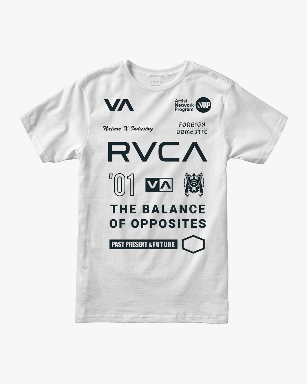 RVCA All Brand T-Shirt- White