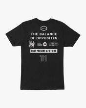 Carregar imagem no visualizador da galeria, Camiseta rvca toda a marca- preto
